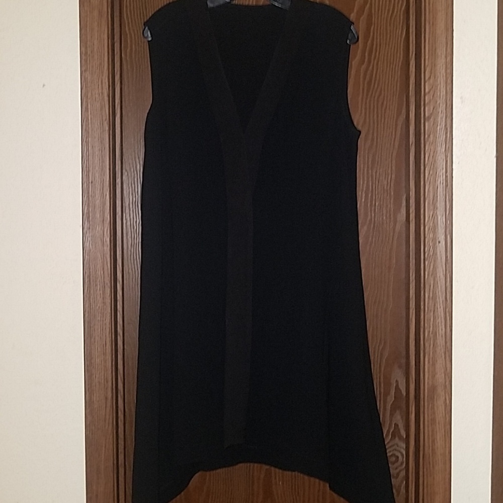 BCBG Black Vneck dress
